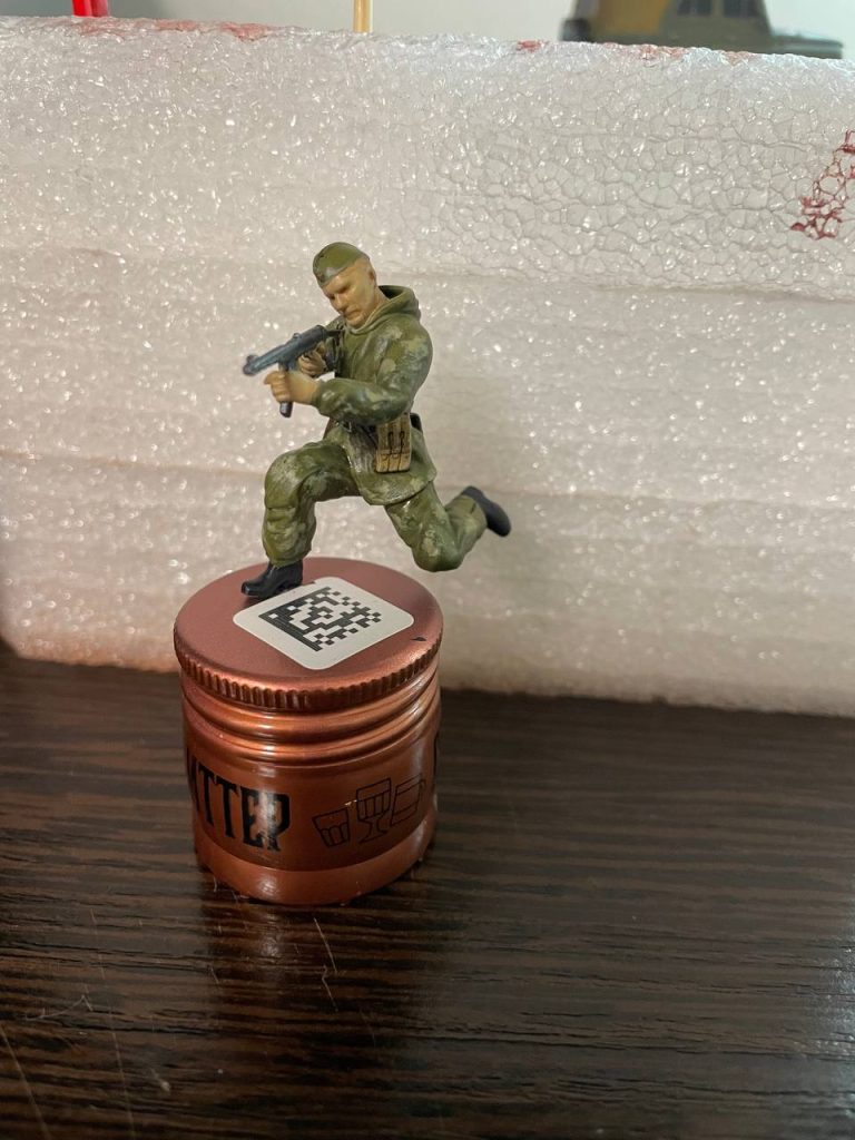 Фигурка советского солдата для диорамы