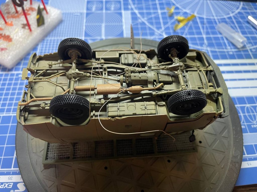 Днище модели УАЗ 1/35 Днище модели УАЗ 1/35