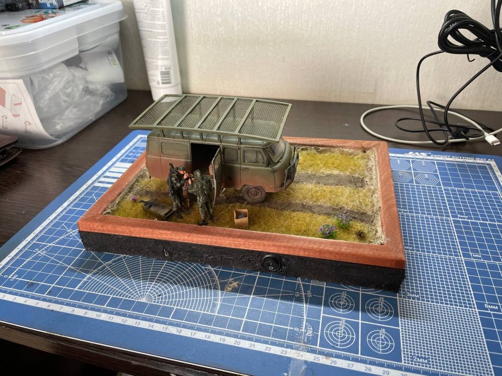 Диорама с Буханкой 1/35 Диорама с Буханкой 1/35