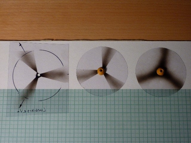 как сделать имитацию вращения лопастей на диораме